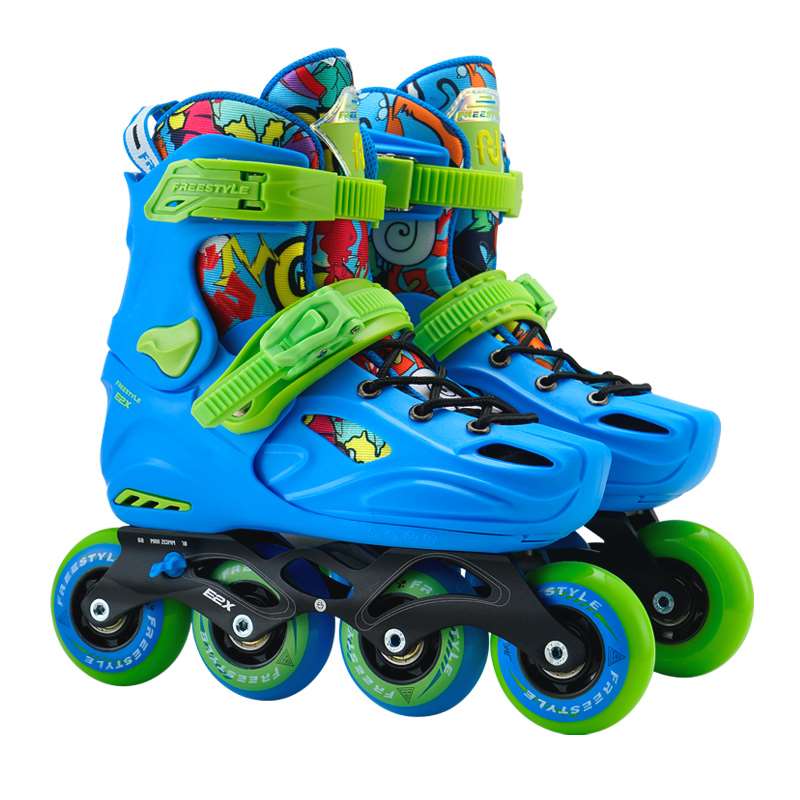 费斯E2X轮滑鞋儿童溜冰鞋全套装女童滑轮鞋男童滑冰鞋花式旱冰鞋