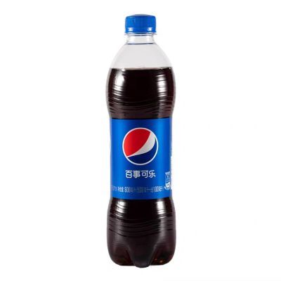 百事可乐七喜柠檬味600ml*12瓶24瓶碳酸饮料汽水可乐瓶装整箱中瓶