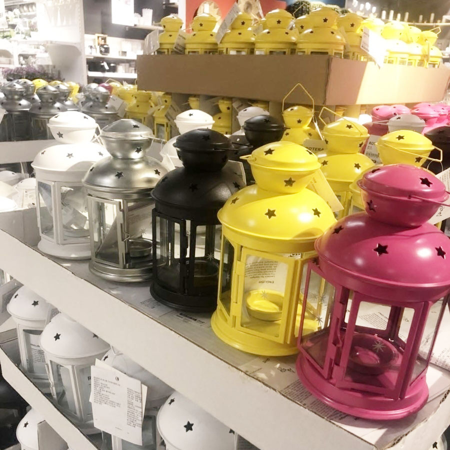 国内宜家家居上海IKEA代购洛特拉吊挂烛台风灯浪漫婚庆装饰品