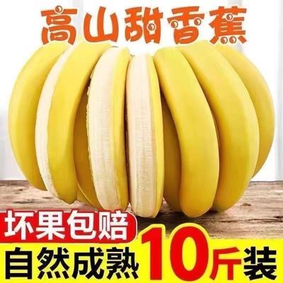 【活动特惠】高山大香蕉当季新鲜芭蕉香蕉香甜好吃水果整箱批发