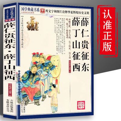 正版薛仁贵征东薛丁山征西薛家将中国古代武侠小说书籍青少年阅读