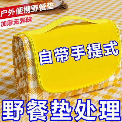 野餐垫防潮垫加厚户外野炊野营沙滩帐篷地垫防水文创其他文化用品