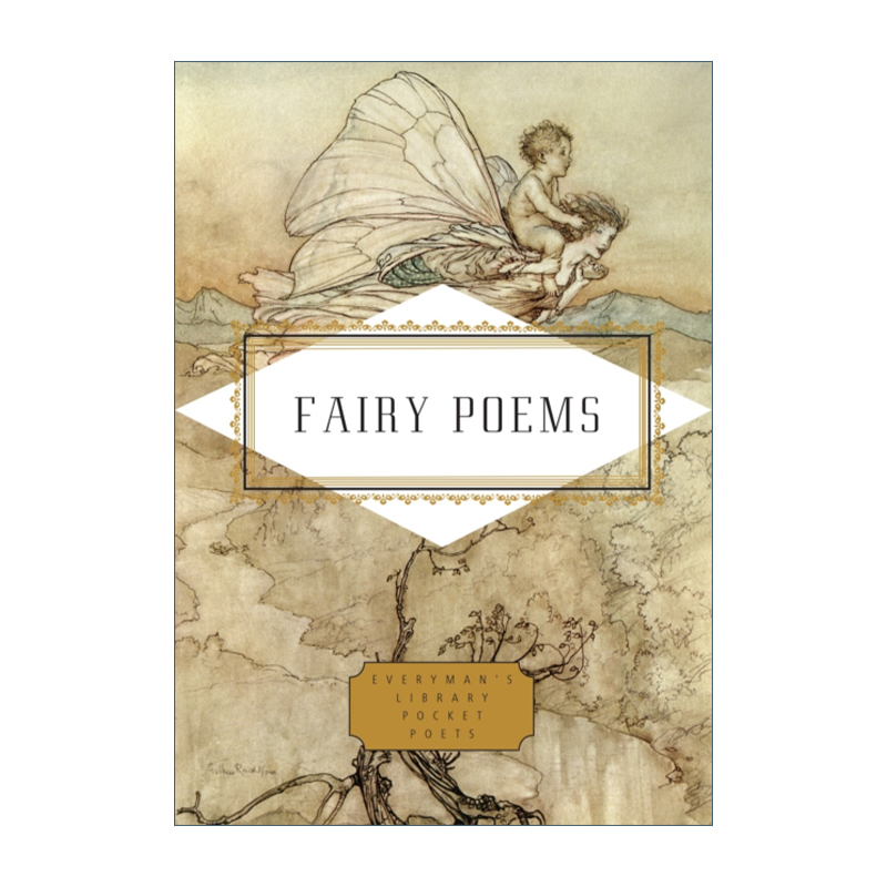 英文原版 Fairy Poems 精灵诗歌集 Everyman精装收藏版 口袋诗歌系列 英文版 进口英语原版书籍