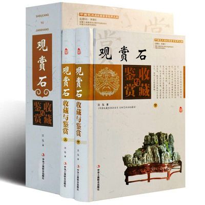 观赏石收藏与鉴赏全两册精装正版中国艺术品收藏鉴赏实用大典书籍