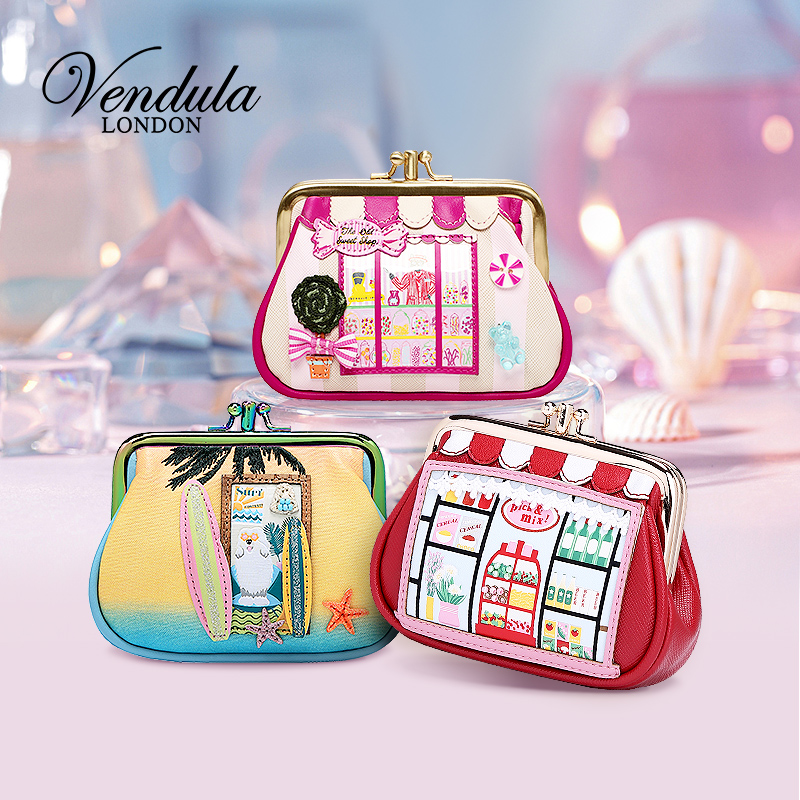 Vendula 英国手工小包洛丽塔女生礼物可爱lolita零钱包硬币卡包