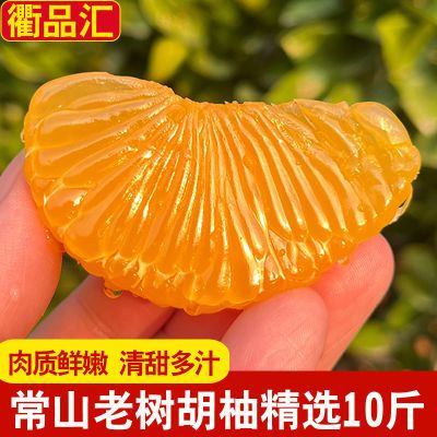 衢品汇老树胡柚整箱10斤精选当季新鲜水果薄皮柚子黄心西柚葡萄柚