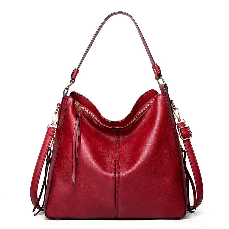 Women leather handbag新款休闲女包fashion ladies shoulder bag