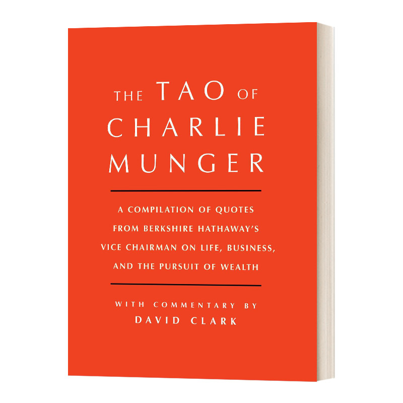 查理·芒格的投资思想 精装 Tao of Charlie Munger 英文原版金融投资知识读物 进口英语书籍