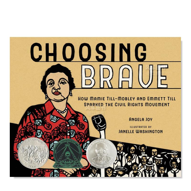 【预 售】选择勇敢 Choosing Brave 英文原版儿童绘本故事书8-12岁 玛米·蒂尔-莫布里 精装图画书传记