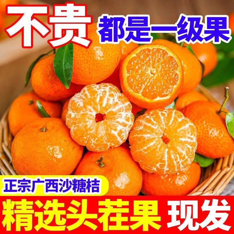 沙糖桔广西正宗砂糖橘水果应季新鲜柑橘薄皮桔子整箱产地直发包邮