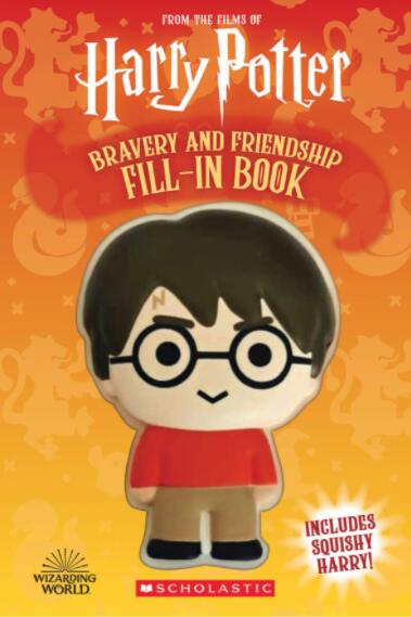 【预售】英文原版 Harry Potter Squishy Bravery and Friendship 哈利波特解压书