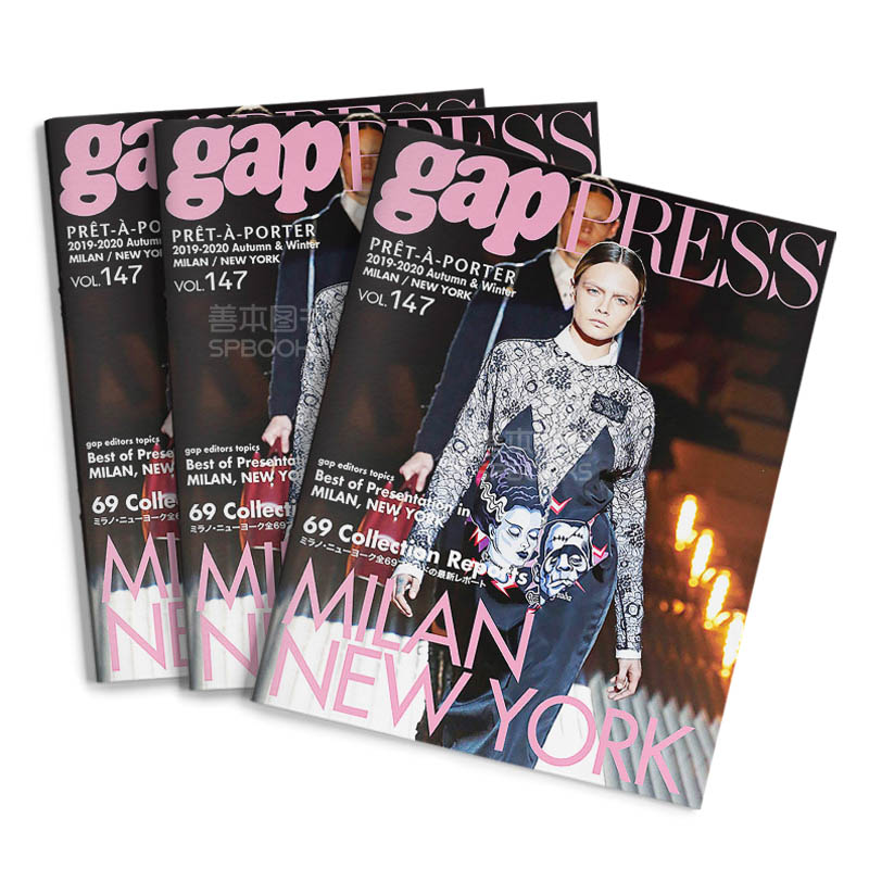 【订阅】 gap PRESS 女性时尚杂志 日本日文原版 年订6期 D547