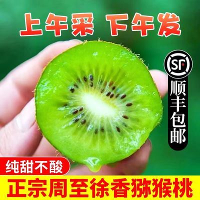 【顺丰包邮】陕西周至猕猴桃徐香正宗即食绿心甜新鲜水果硬果整箱