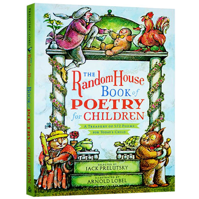 兰登儿童插画诗歌集 英文原版 The Random House Book of Poetry for Children