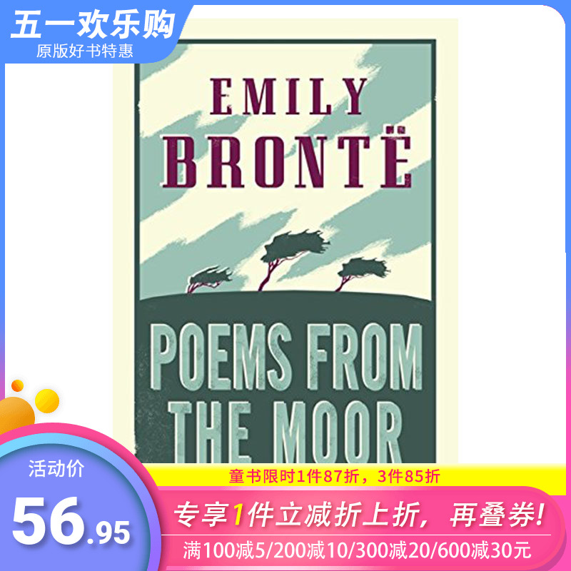 【现货】Alma Classics: Poems from the Moor，艾米莉·勃朗特: 诗歌集 英文原版图书籍进