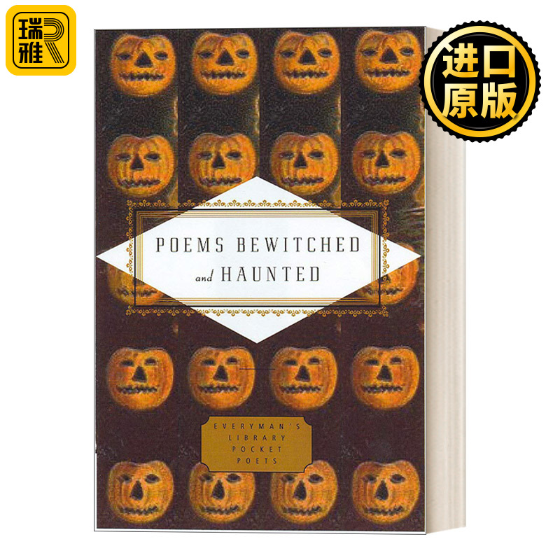 Bewitched And Haunted 恐怖诗歌集 Everyman精装收藏版 口袋诗歌系列