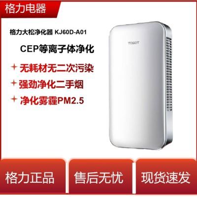 格力大松空气净化器负离子净化器除pm2.5家用除异味净化KJ60D-A01