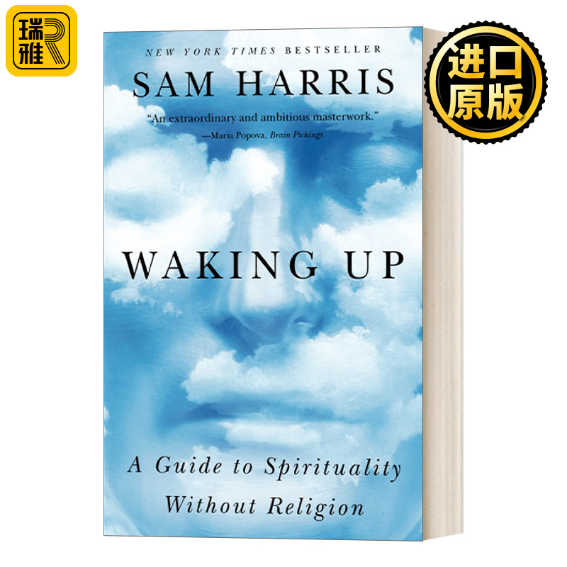 英文原版 Waking Up 活在当下指南 无神论者山姆·哈里斯 心灵鸡汤 英文版 Sam Harris 进口英语原版书